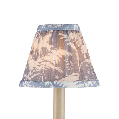 Aviary Chandelier Shade in Dusty Blue (Tapered).