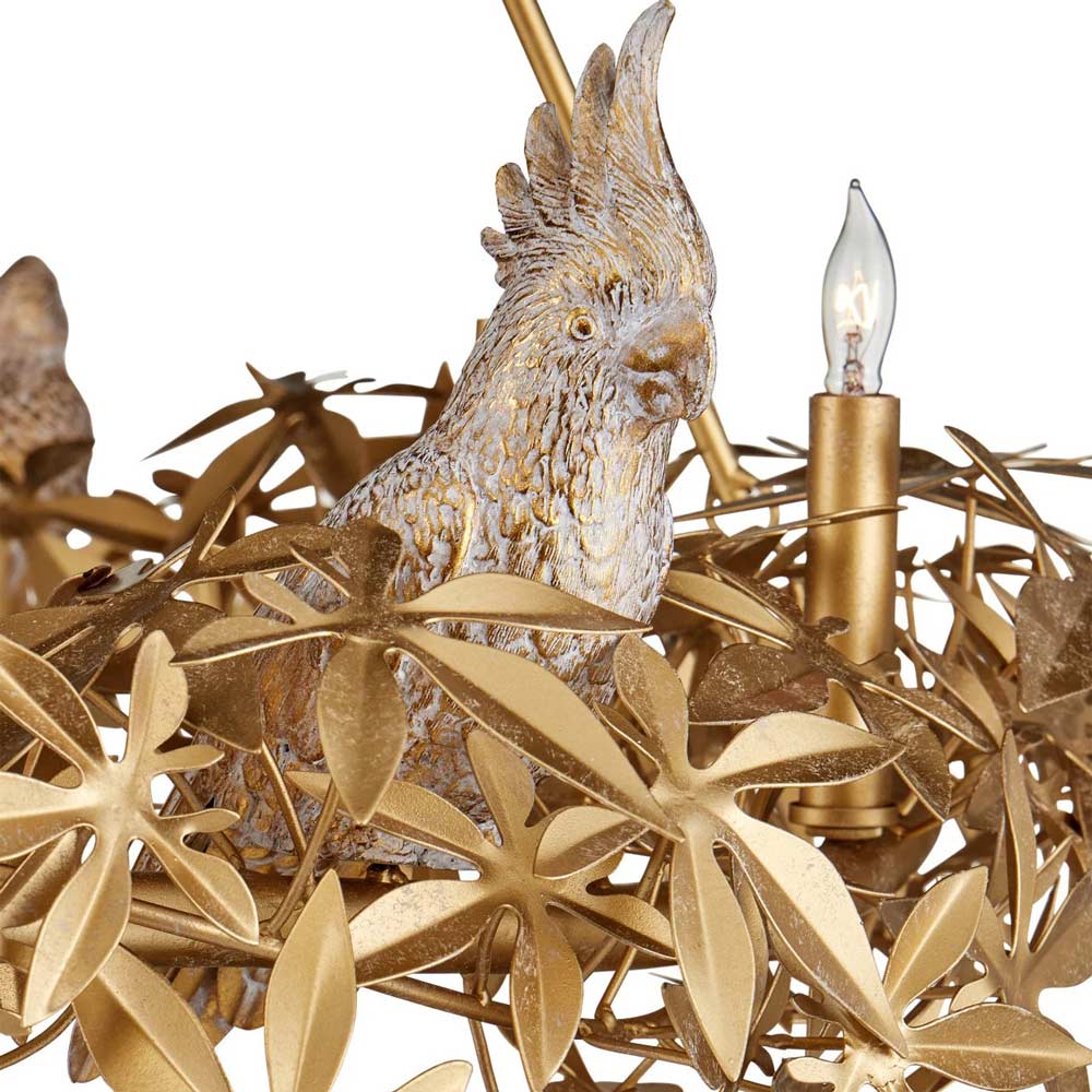 Aviary Ring Chandelier in Detail.