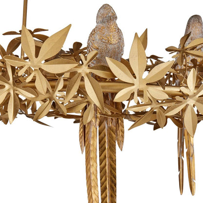 Aviary Ring Chandelier in Detail.