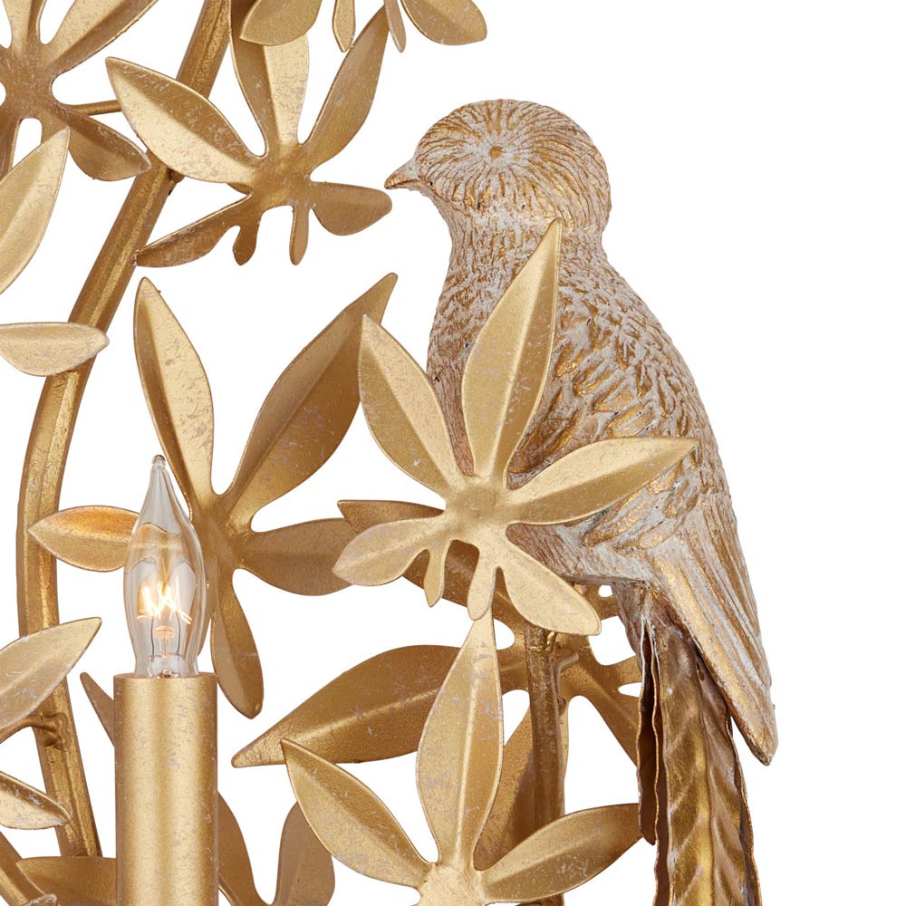 Aviary Wall Light in Detail.