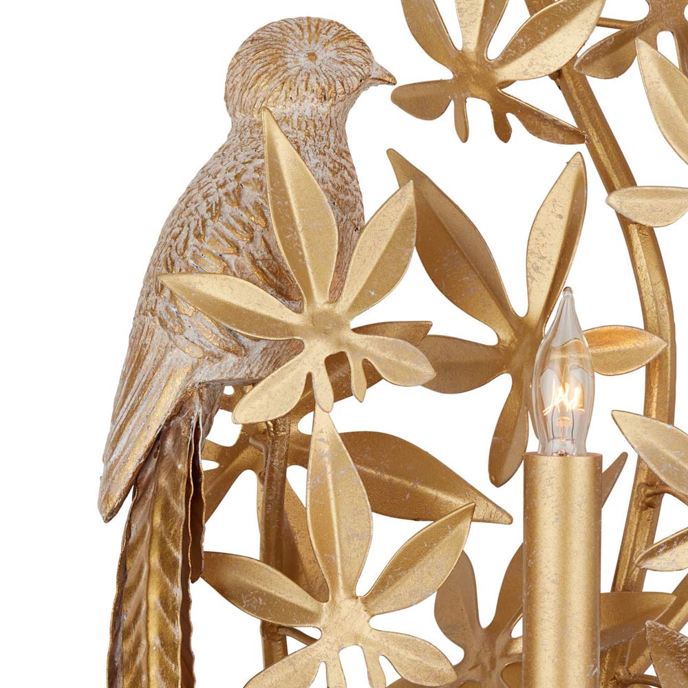 Aviary Wall Light in Detail.