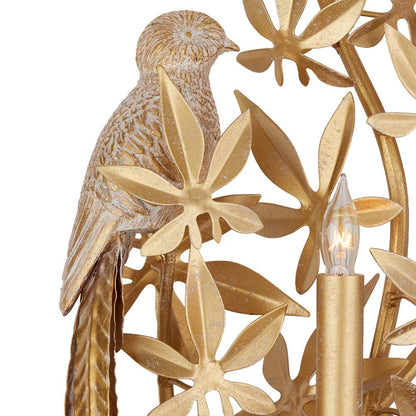 Aviary Wall Light in Detail.
