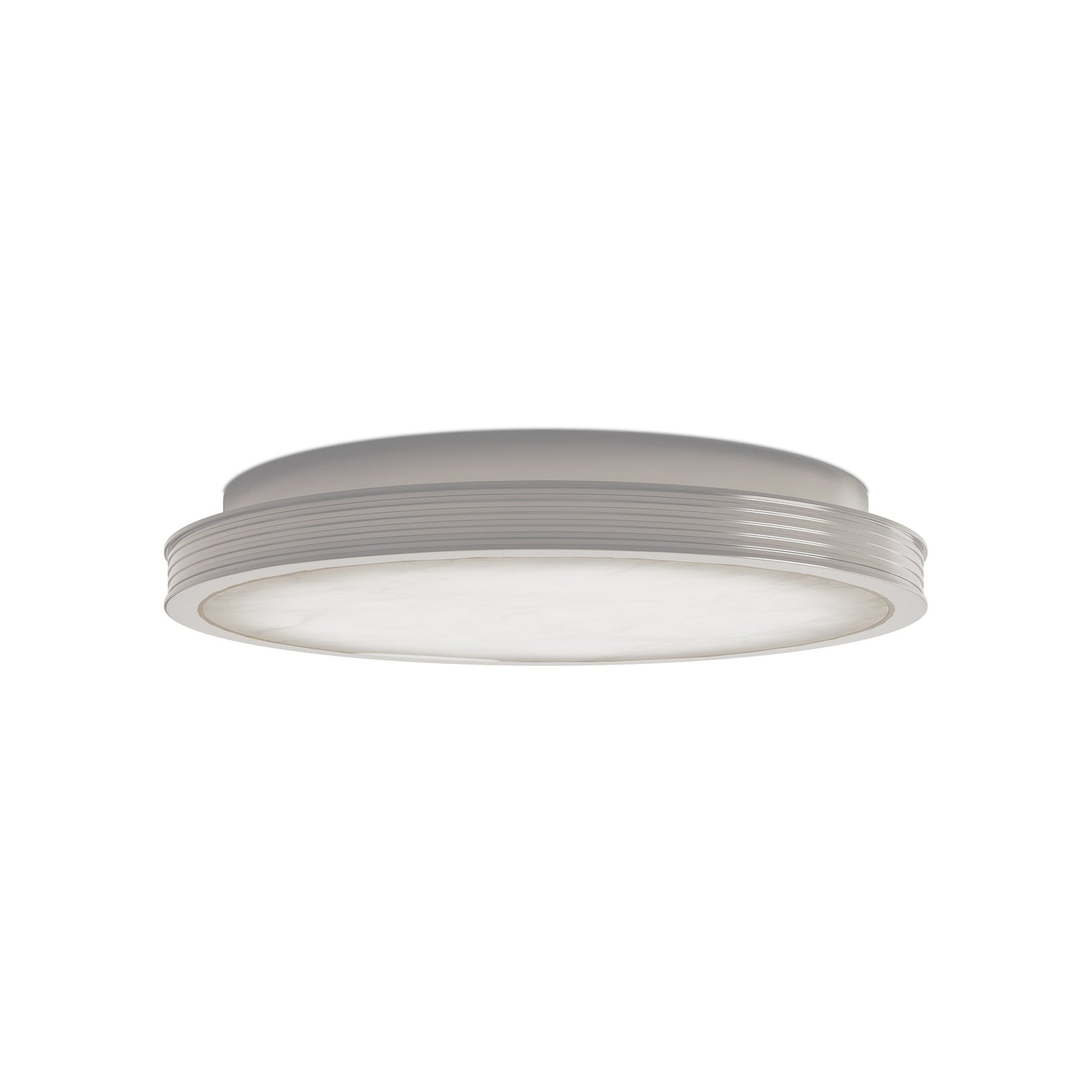 Aydan LED Flush Mount Ceiling Light in Antique Nickel (15.75-Inch).