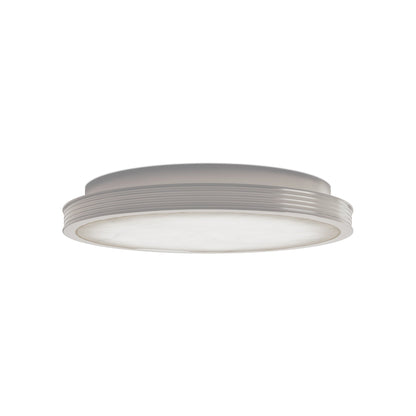 Aydan LED Flush Mount Ceiling Light in Antique Nickel (15.75-Inch).