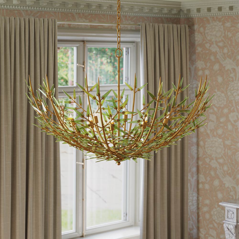 Babylon Chandelier in Detail.