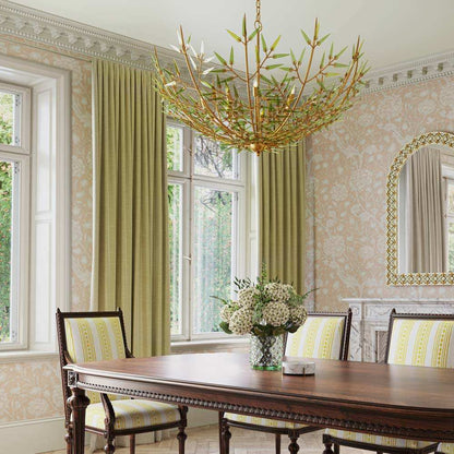 Babylon Chandelier in dining room.