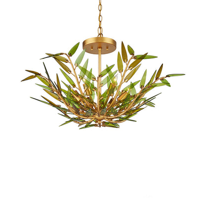 Babylon Semi-Flush Convertible Pendant Light in Detail.