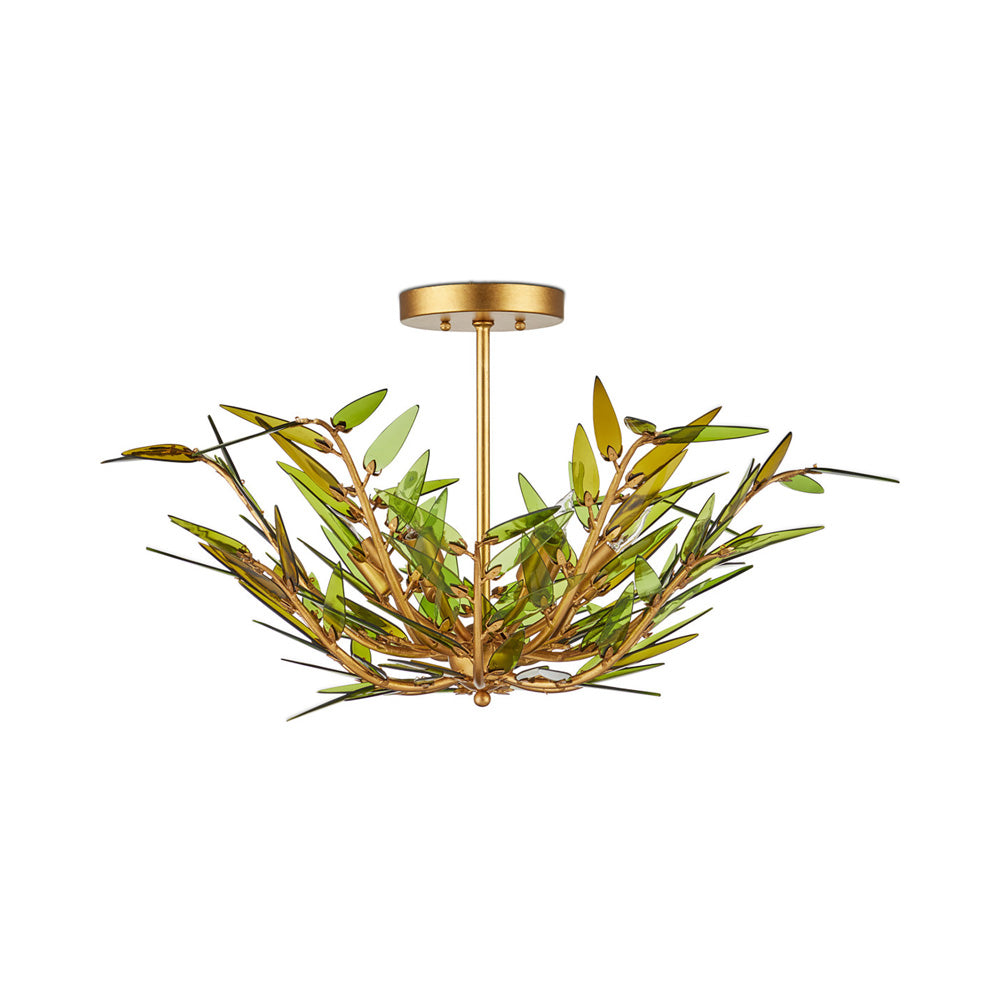 Babylon Semi-Flush Convertible Pendant Light in Detail.