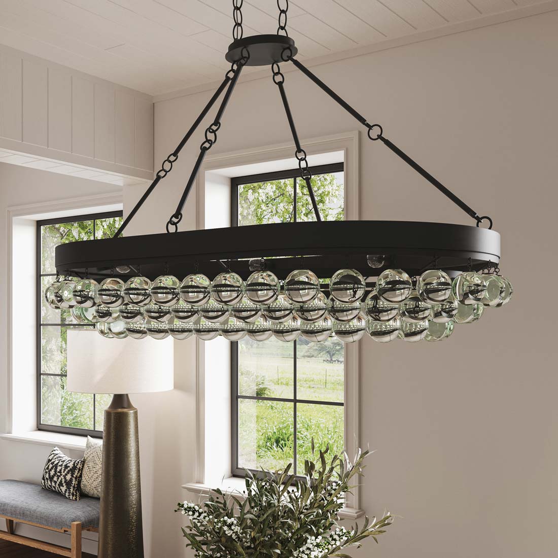 Balthazar Chandelier in Detail.