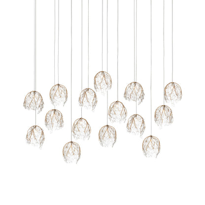 Banyan Linear Pendant Light (15-Light).
