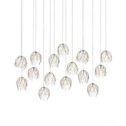 Banyan Linear Pendant Light in Detail.