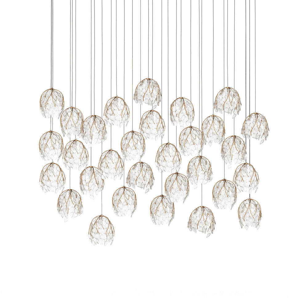 Banyan Linear Pendant Light in Detail.