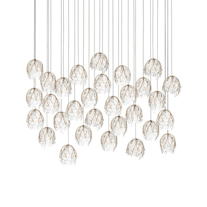 Banyan Linear Pendant Light in Detail.