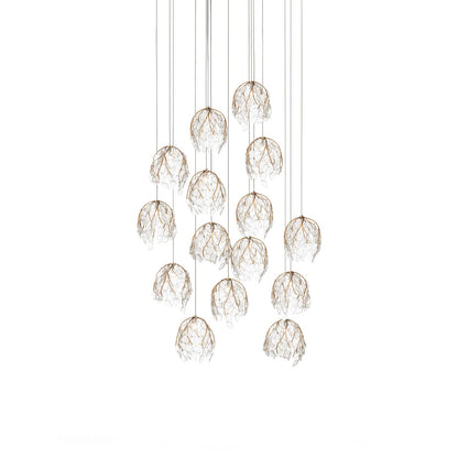 Banyan Round Pendant Light (15-Light).