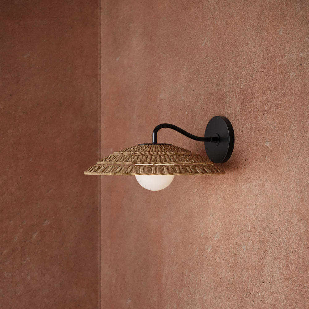 Barbary Outdoor Wall Light in Detail.