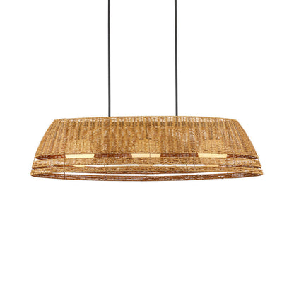 Barbary Oval Outdoor Chandelier.