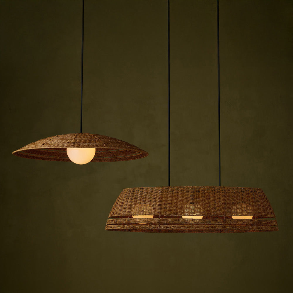 Barbary Oval Outdoor Chandelier in Detail.
