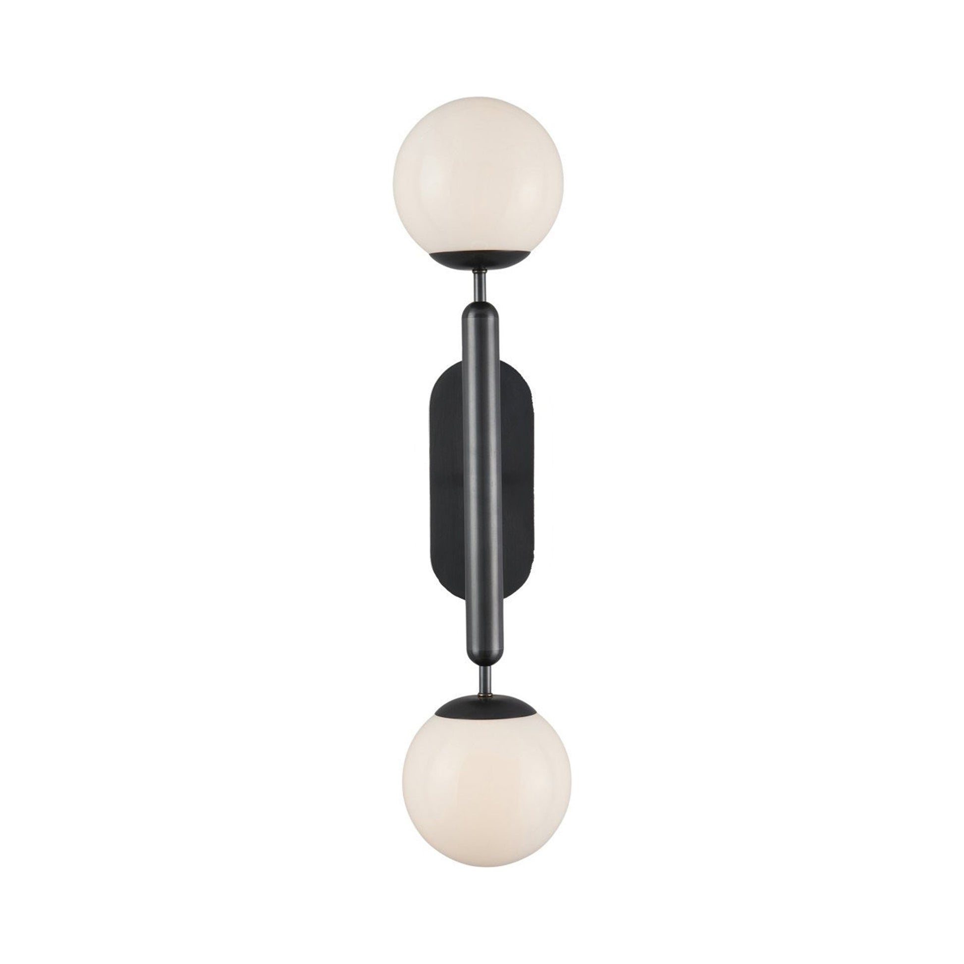 Barbican Wall Light in Oil Rubbed Bronze (2-Light).