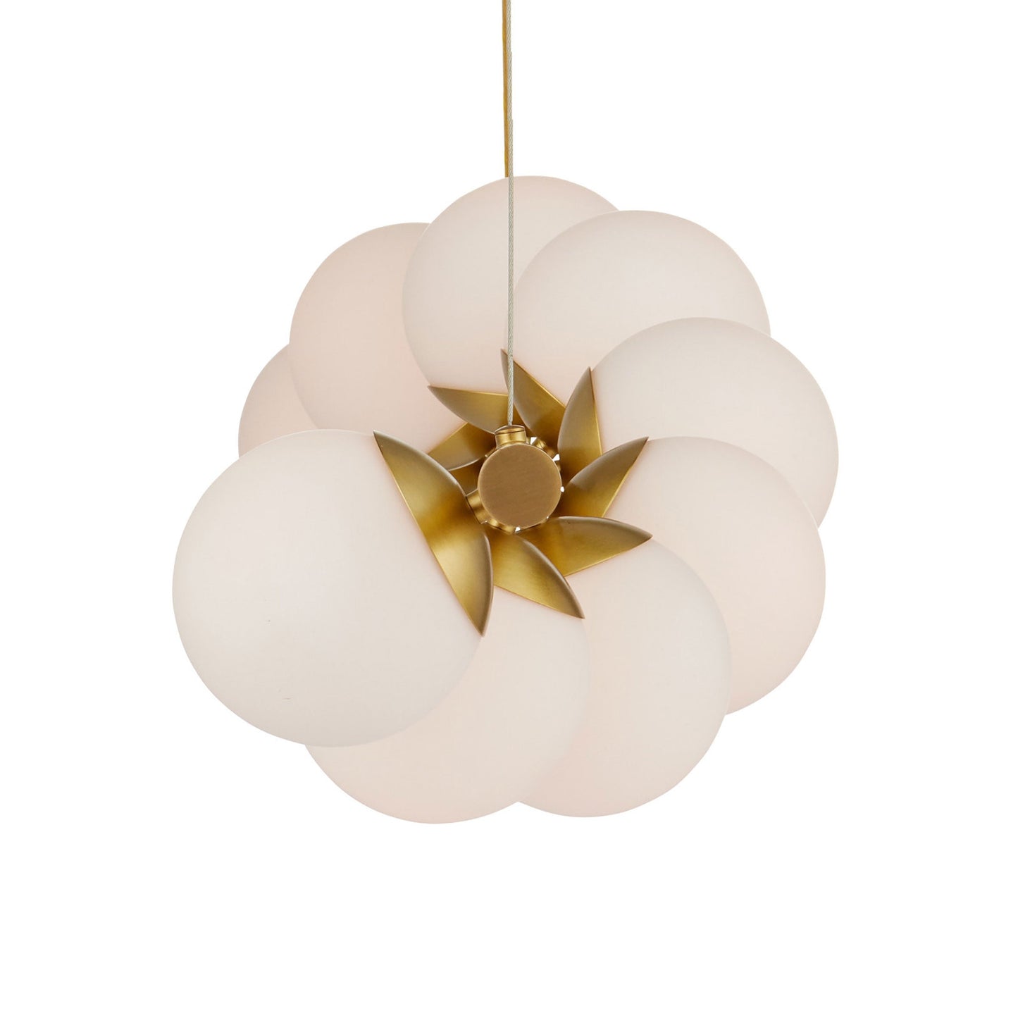 Barcarolle Linear Chandelier in Detail.