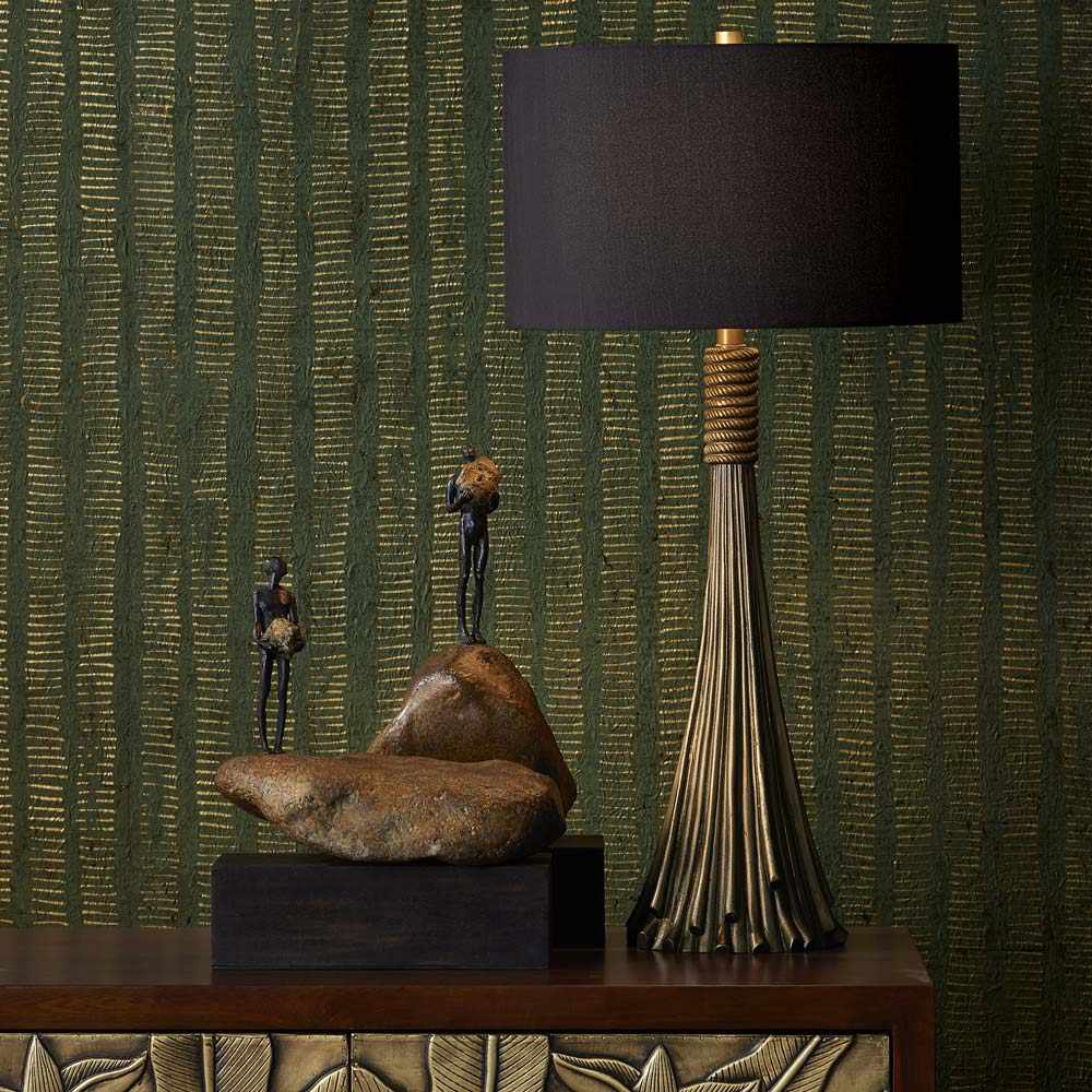 Baroque Table Lamp in Detail.