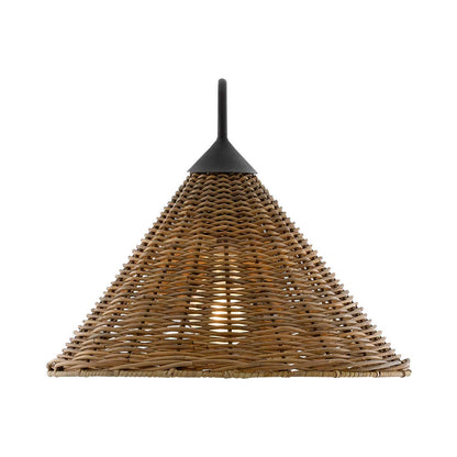 Basket Swing Arm Wall Light in Detail.