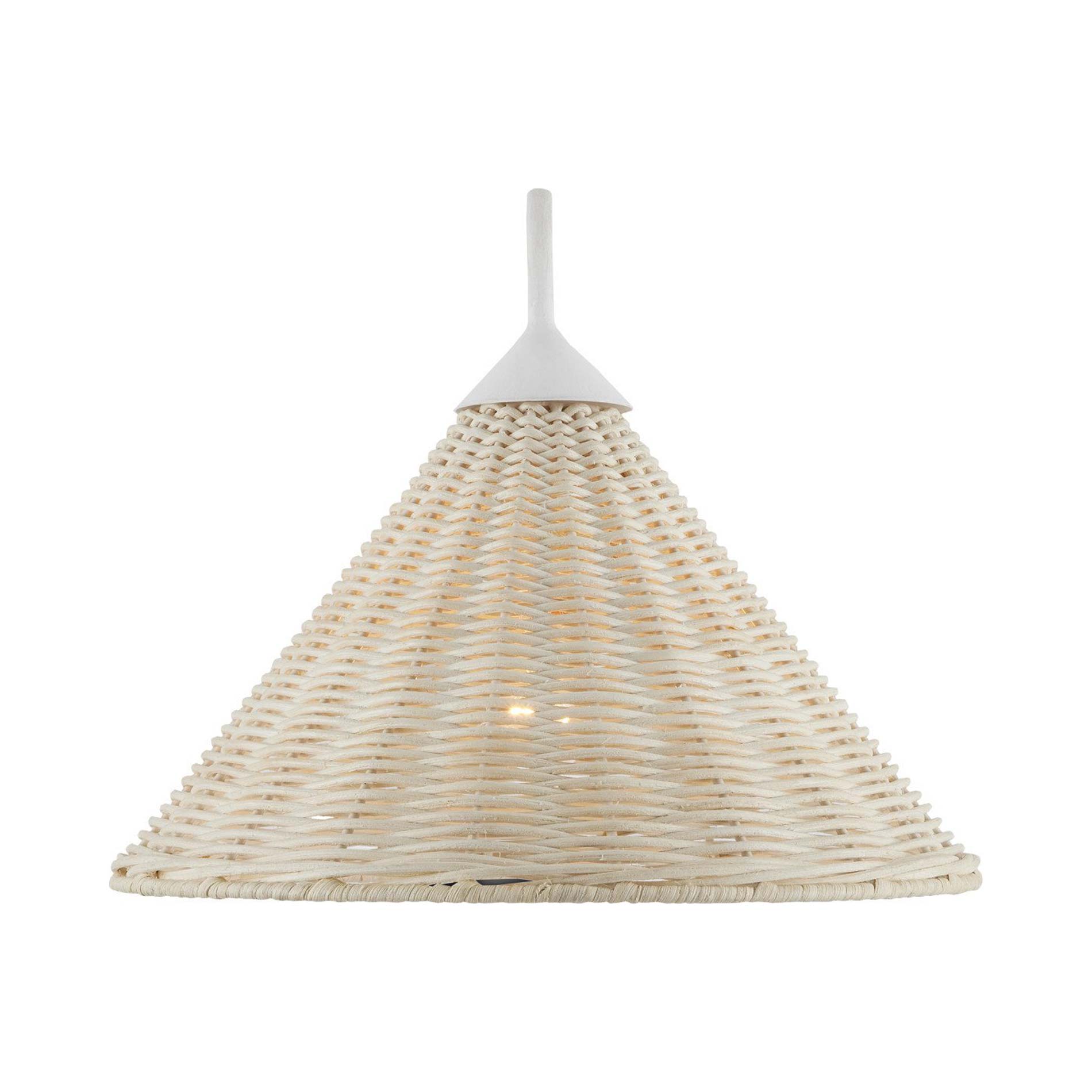 Basket Swing Arm Wall Light in Detail.