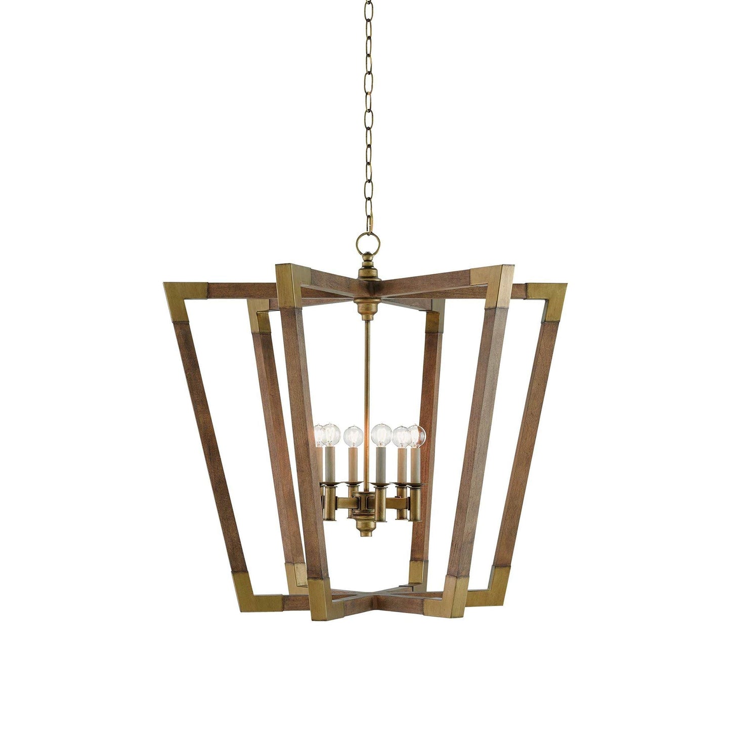 Bastian Pendant Light in Chestnut (Large).