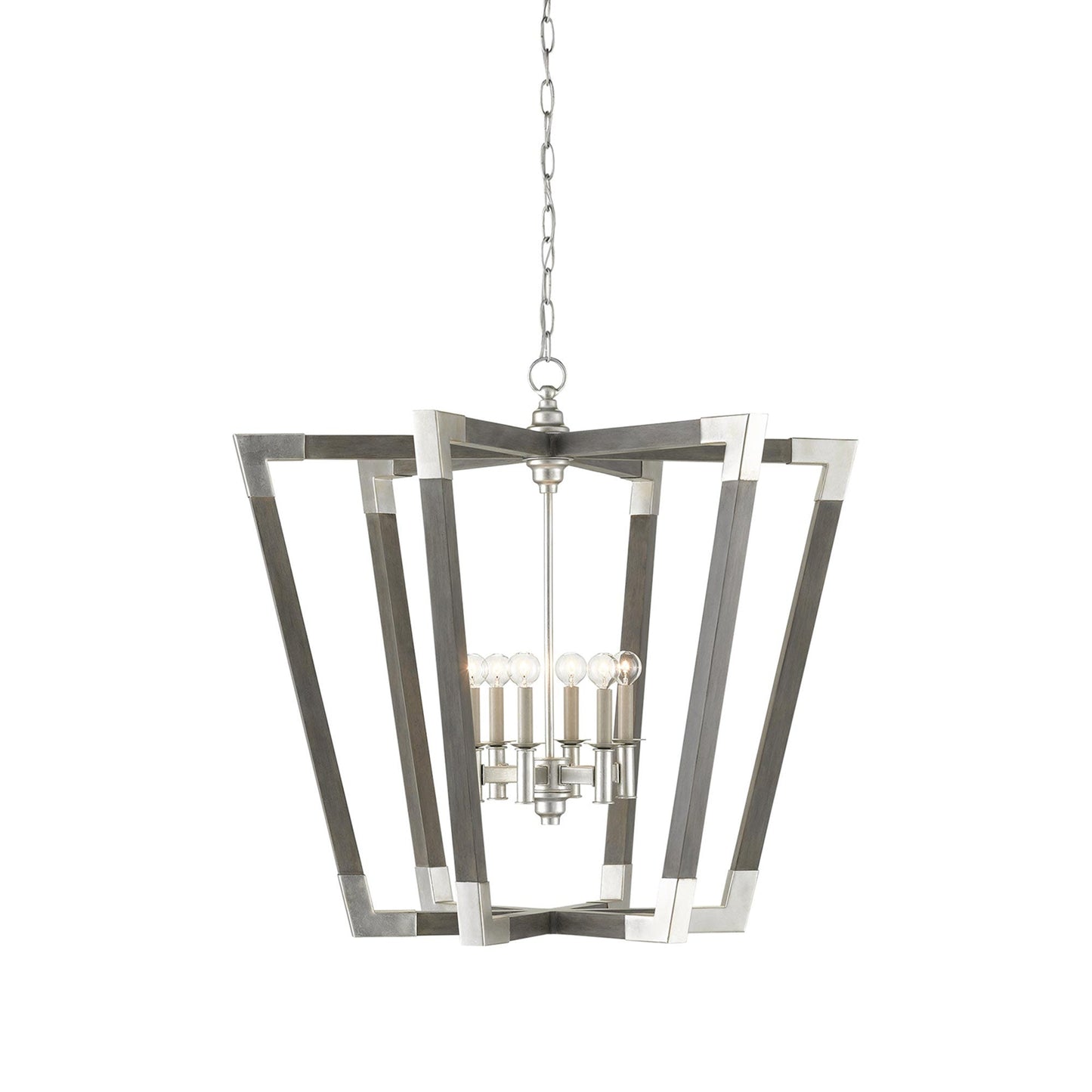 Bastian Pendant Light in Grey (Large).