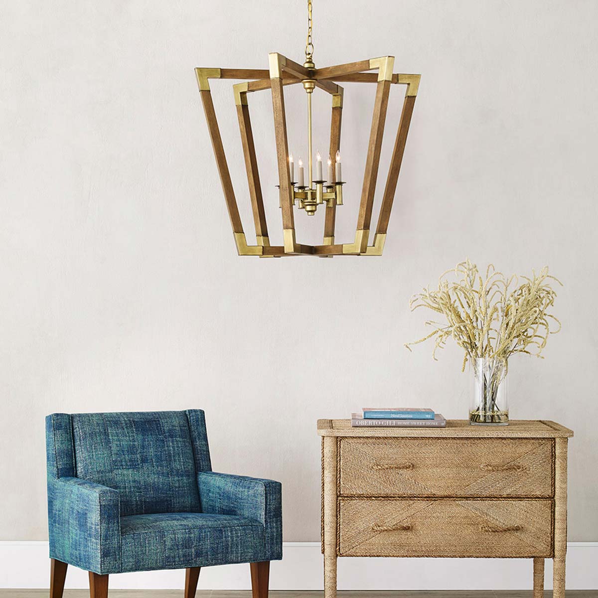 Bastian Pendant Light in living room.