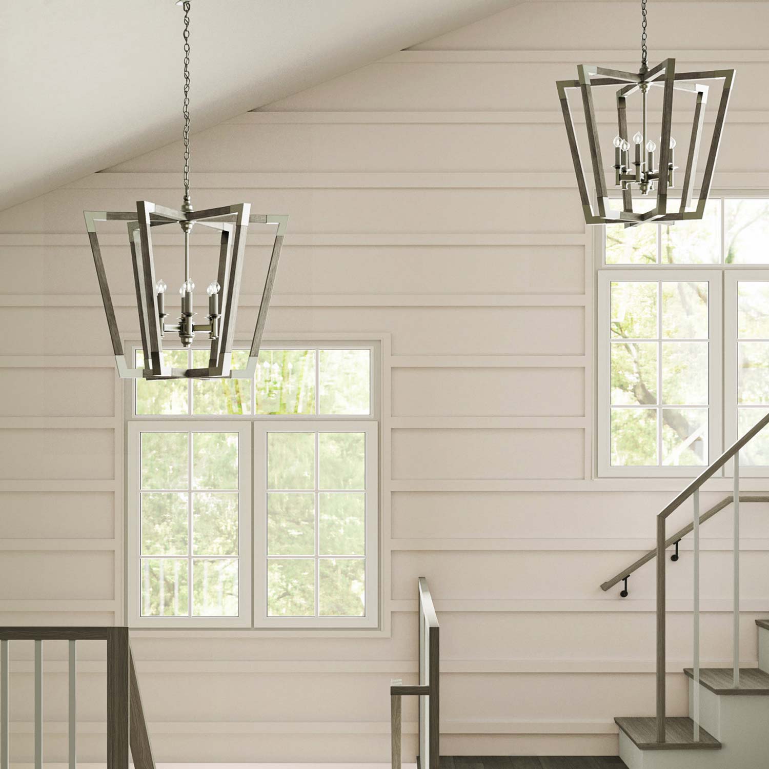 Bastian Pendant Light in hallway.