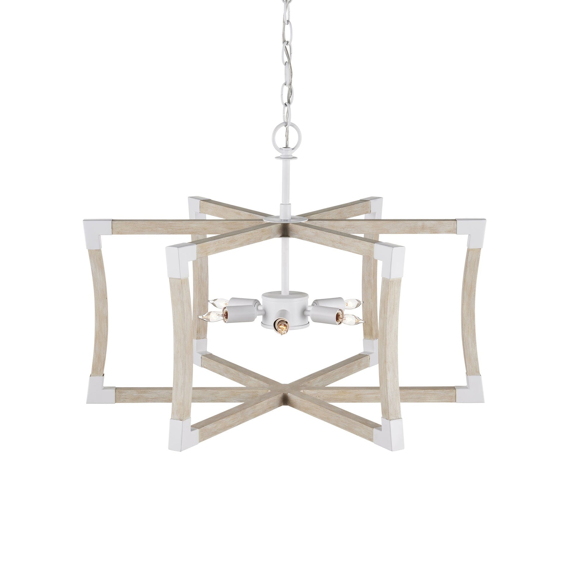Bastian Semi Flush Mount Ceiling Light in Sandstone.