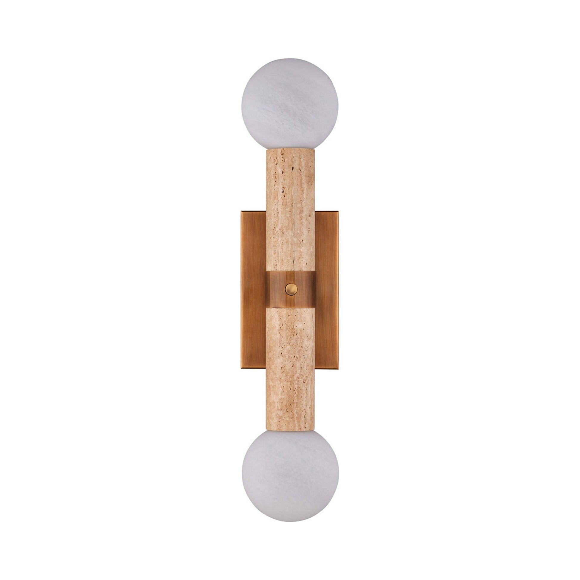 Beatrix Bath Wall Light in Beige.