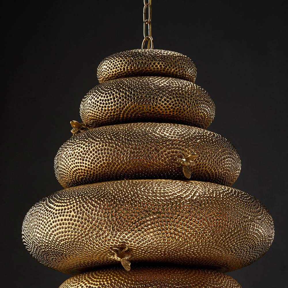 Bee My Honey Chandelier in Detail.