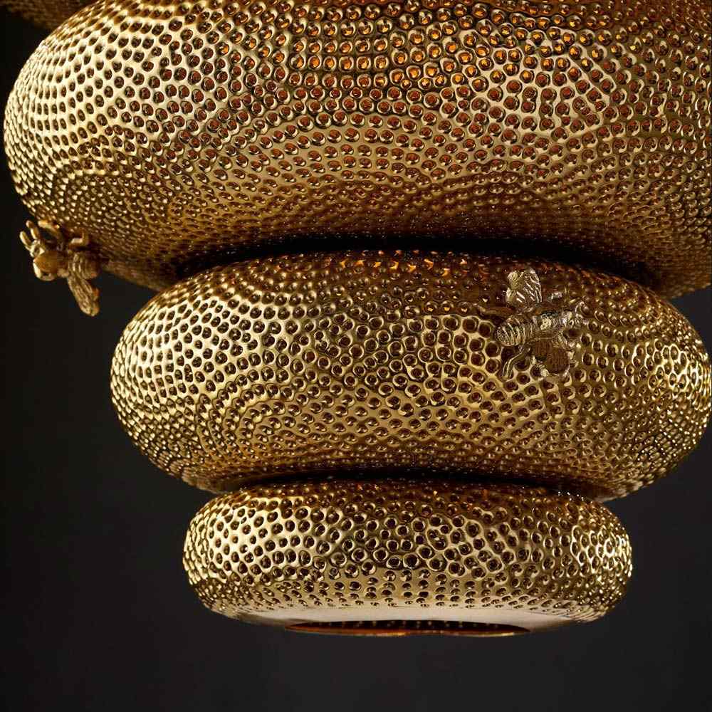 Bee My Honey Chandelier in Detail.