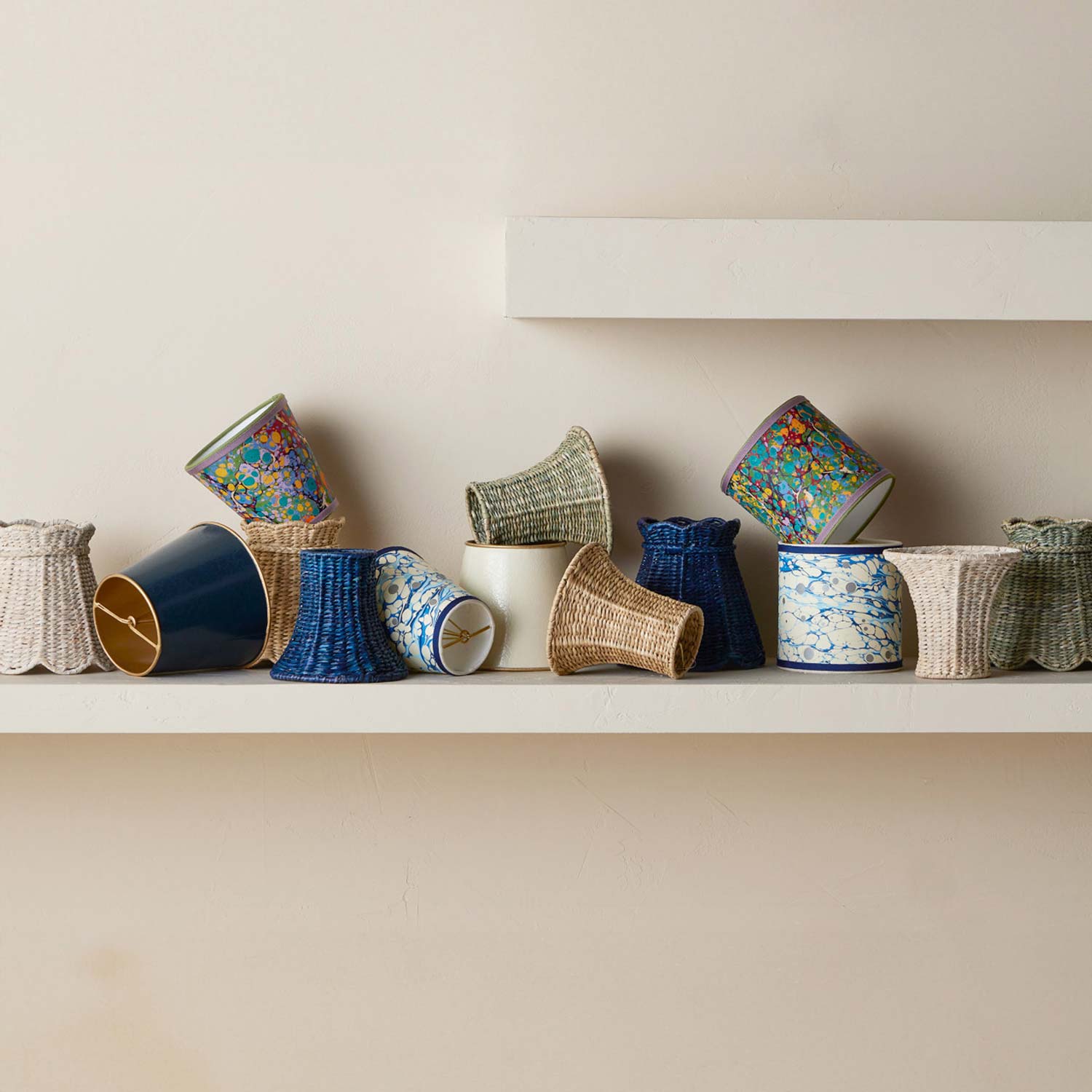 Bell Chandelier Shade in Detail.