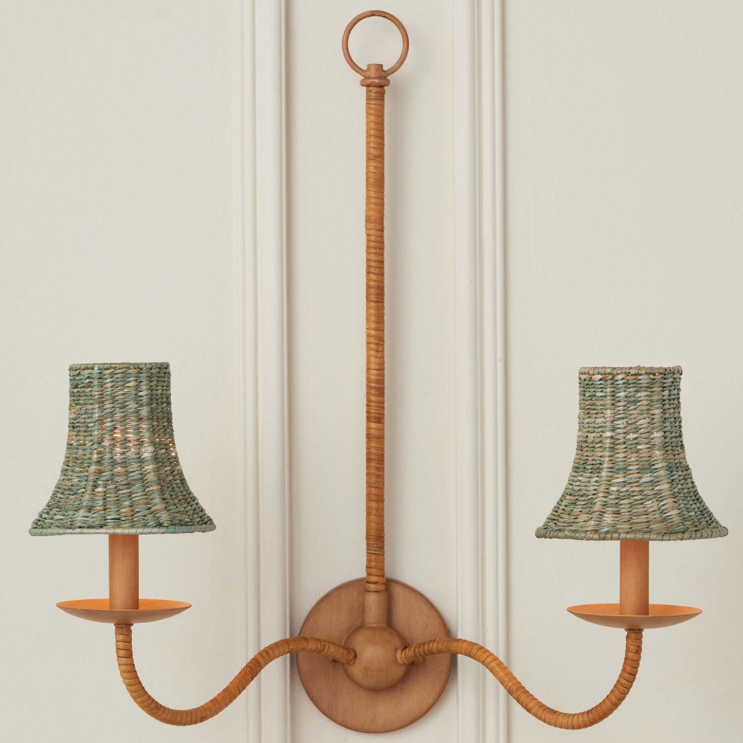 Bell Chandelier Shade in Detail.