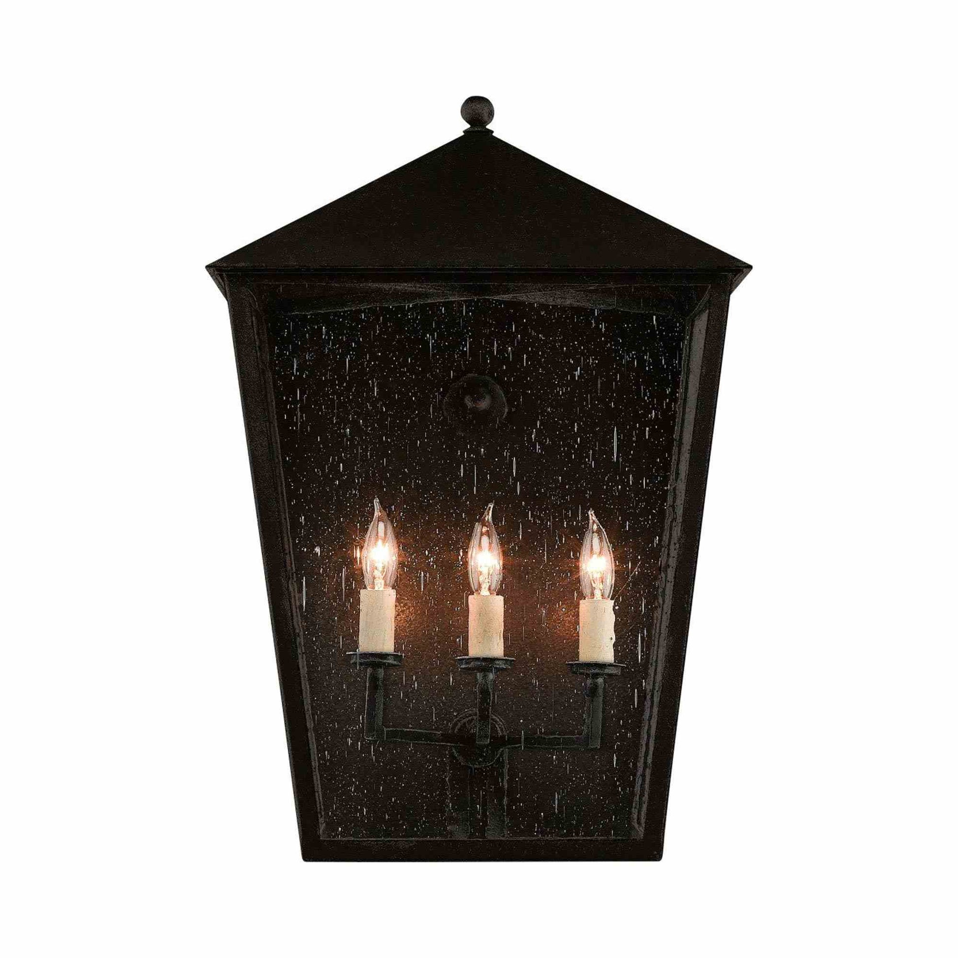 Bening Outdoor Wall Light in Detail.