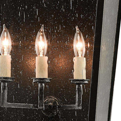 Bening Outdoor Wall Light in Detail.