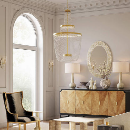 Benthos Wall Light in living room.