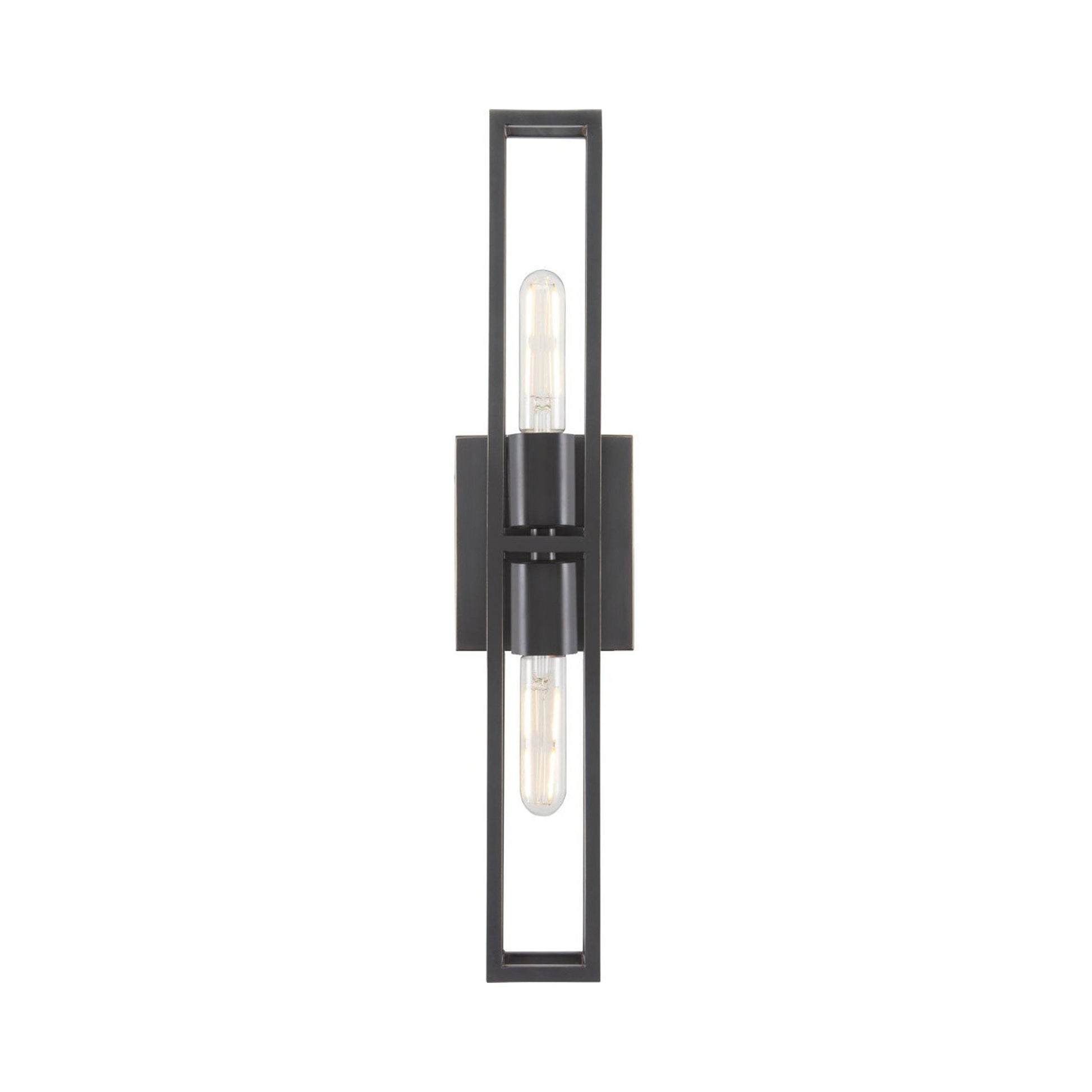 Bergen Wall Light in Oil Rubbed Bronze.