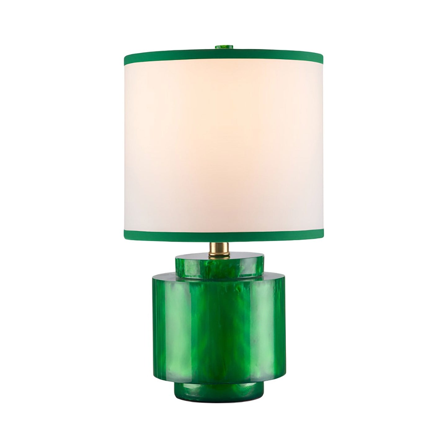 Beryl Table Lamp in Green.