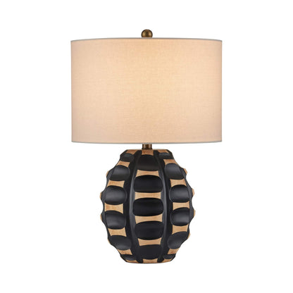 Betel Table Lamp in Black.