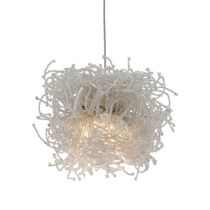 Birds Nest Linear Multi Pendant Light in Detail.