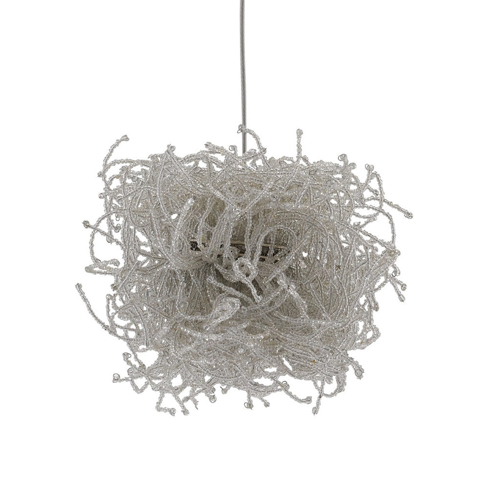 Birds Nest Linear Multi Pendant Light in Detail.