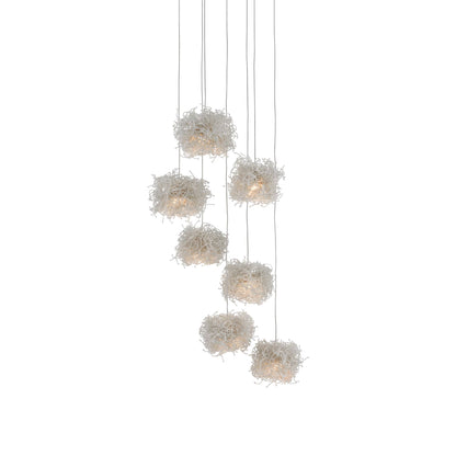 Birds Nest Multi Pendant Light (7-Light).