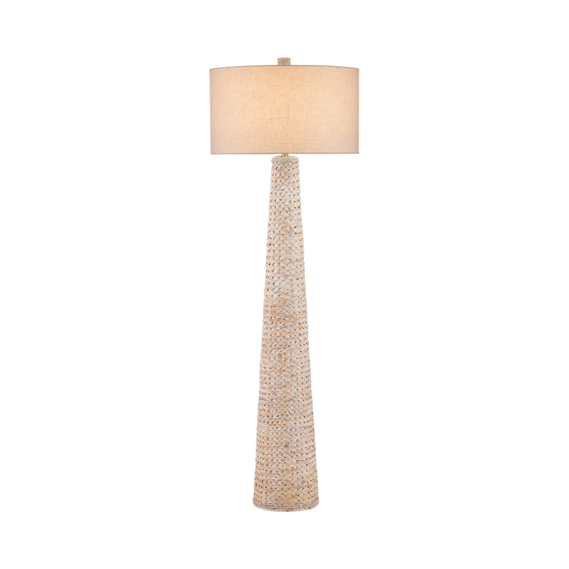 Birdsong Floor Lamp in Whitewash.