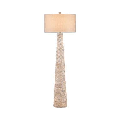 Birdsong Floor Lamp in Whitewash.