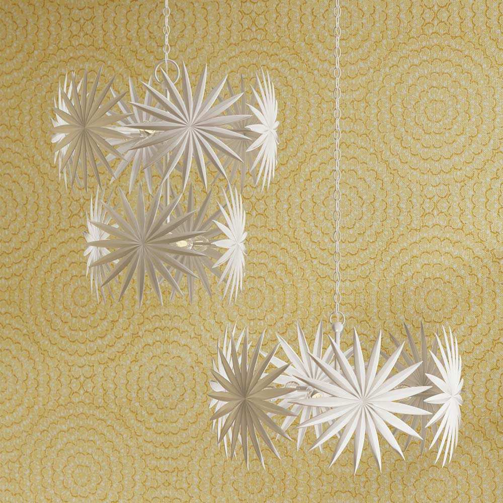 Bismarkia Chandelier in Detail.