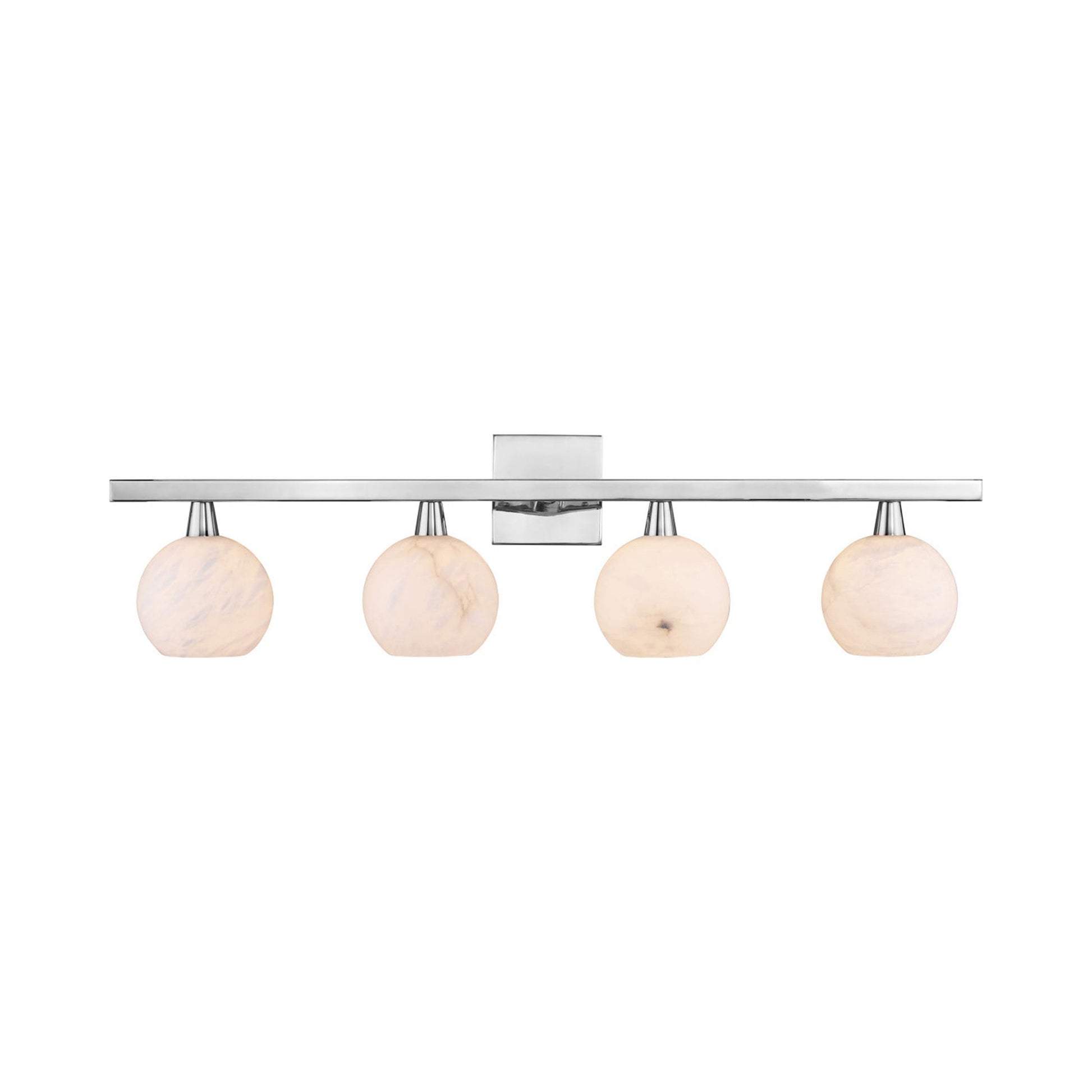 Bombelles Bath Vanity Light in Nickel.