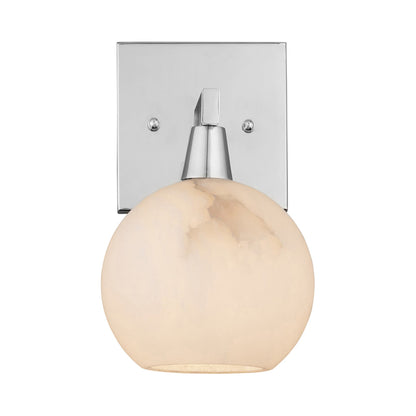 Bombelles Bath Wall Light in Nickel.